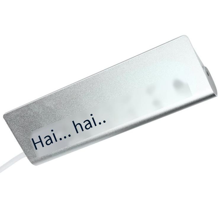 Bộ mở rộng hợp kim nhôm type-c sang usb3.0hub kiểu mới nhất một kéo bảy mặt phẳng nghiêng Bộ chia 7 cổng trung tâm đa giao diện