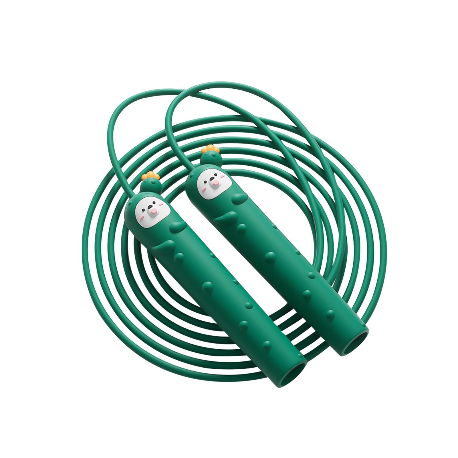 Dây Nhảy Tập Thể Dục Có Thể Điều Chỉnh Chiều Dài Hình Thú Hoạt Hình Di Động Tập Thể Hình Chống Trơn Trượt Cơ Thể Xây Dựng Giảm Cân Tập Gym