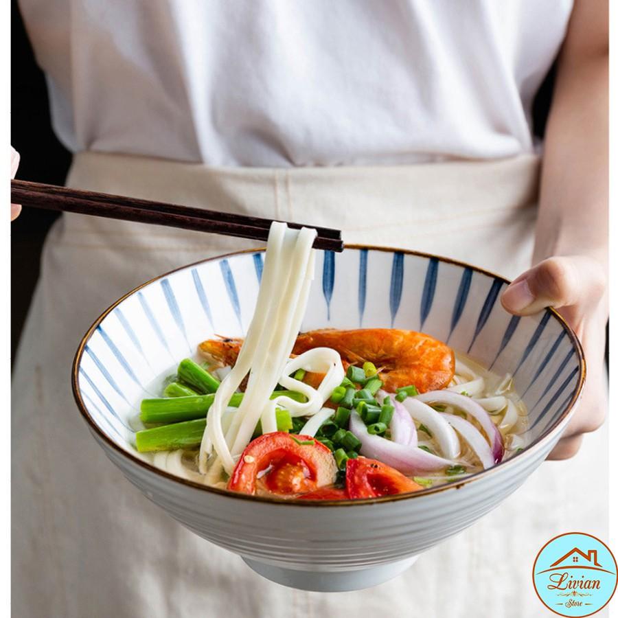 Bát tô, tô sứ ăn mì nhiều họa tiết dung tích 900ml phong cách Nhật Bản - HÀNG CÓ SẴN