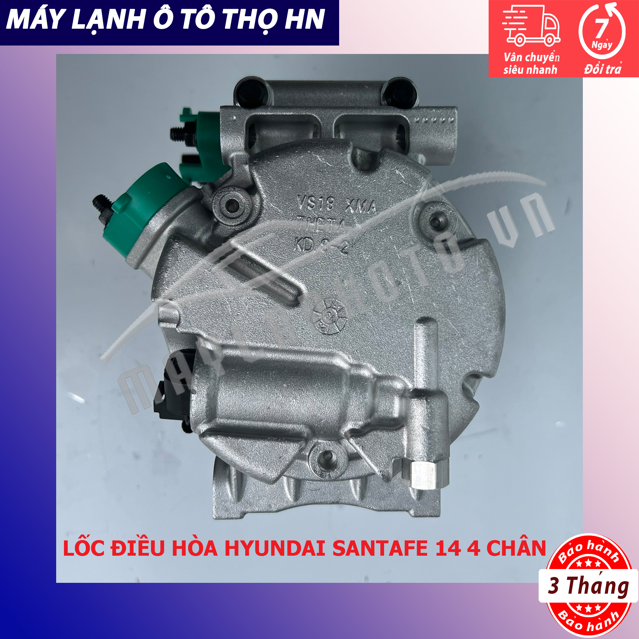 Lốc điều hòa Hyundai Santafe 2012 2013 2014 2015 2016 2017 Hàn Quốc 12 13 14 15 16 17 97701-2W550/500