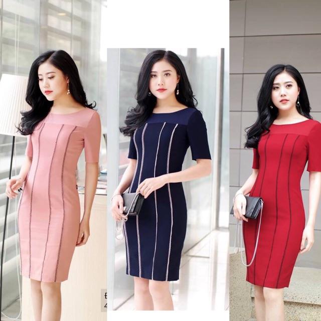 SALE SỐC Đầm ôm đè dây ren V166 thời trang