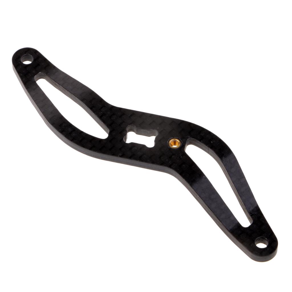 Lightweight Carbon Fiber S Shape Fishing Reel Handle Replacement for Baitcasting Reels