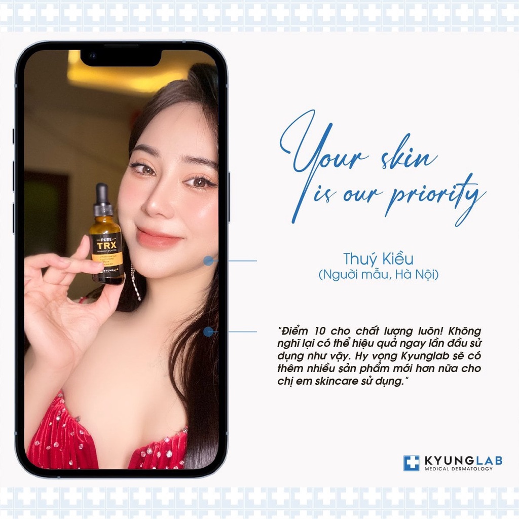 Serum Giảm Thâm Nám Làm Trắng Da Kyung Lab Pure Trx Pigment Control 30ml