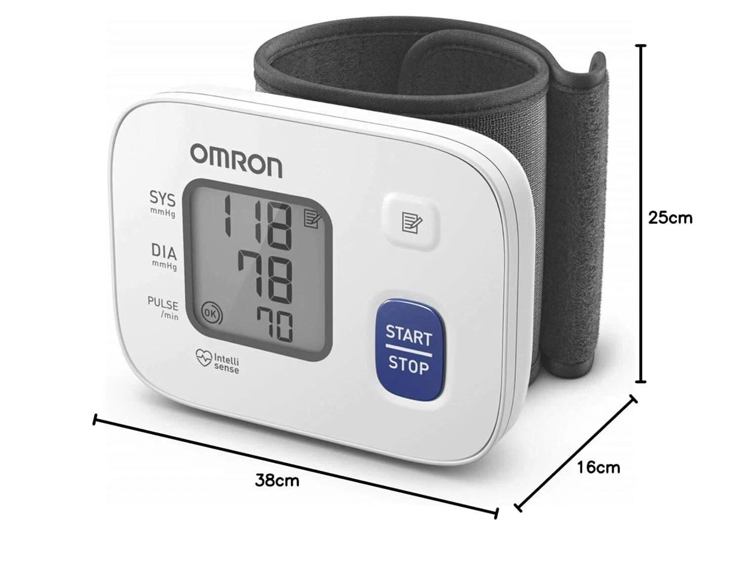 Máy đo huyết áp cổ tay Omron HEM-6161 Hàng chính hãng