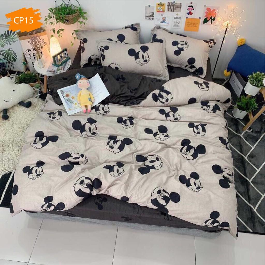 Set Chăn Ga Gối Cotton Korea Mới Nhất - Hàng đẹp như hình, sỉ SLL