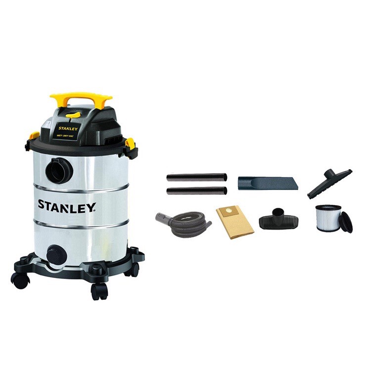 Máy Hút Bụi Công Nghiệp Hút Khô Và Ướt USA Stanley SL19417-8A - 30 lít/ Công suất 4000W (5.5HP) - Hàng Chính Hãng