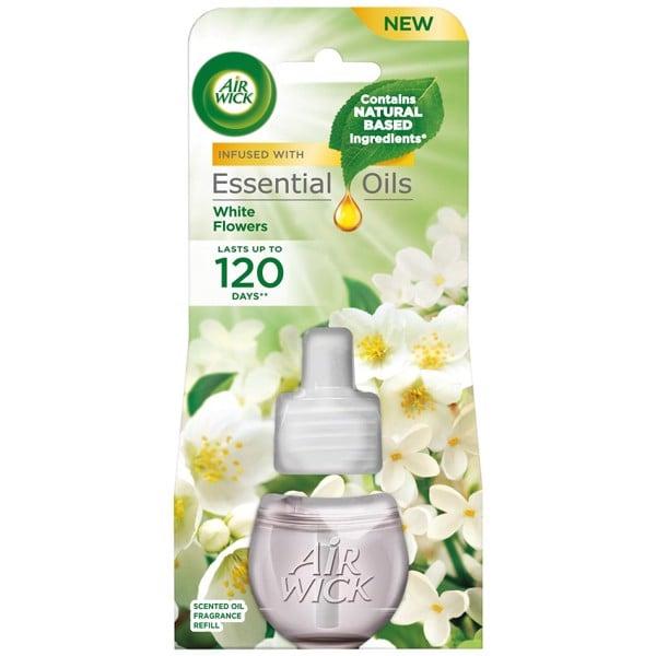 Chai tinh dầu cắm điện Air Wick Refill AWK2311 White Flowers 19ml (Hương hoa nhài, hoa lan trắng)
