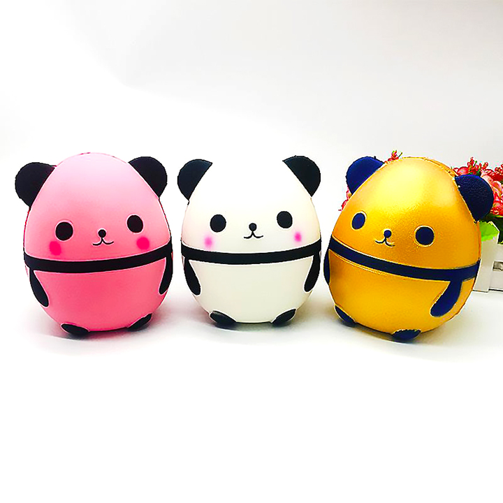 Squishy gấu trúc, squishy trứng panda chậm tăng mùi thơm dịu nhẹ, đồ chơi cho bé trai và bé gái