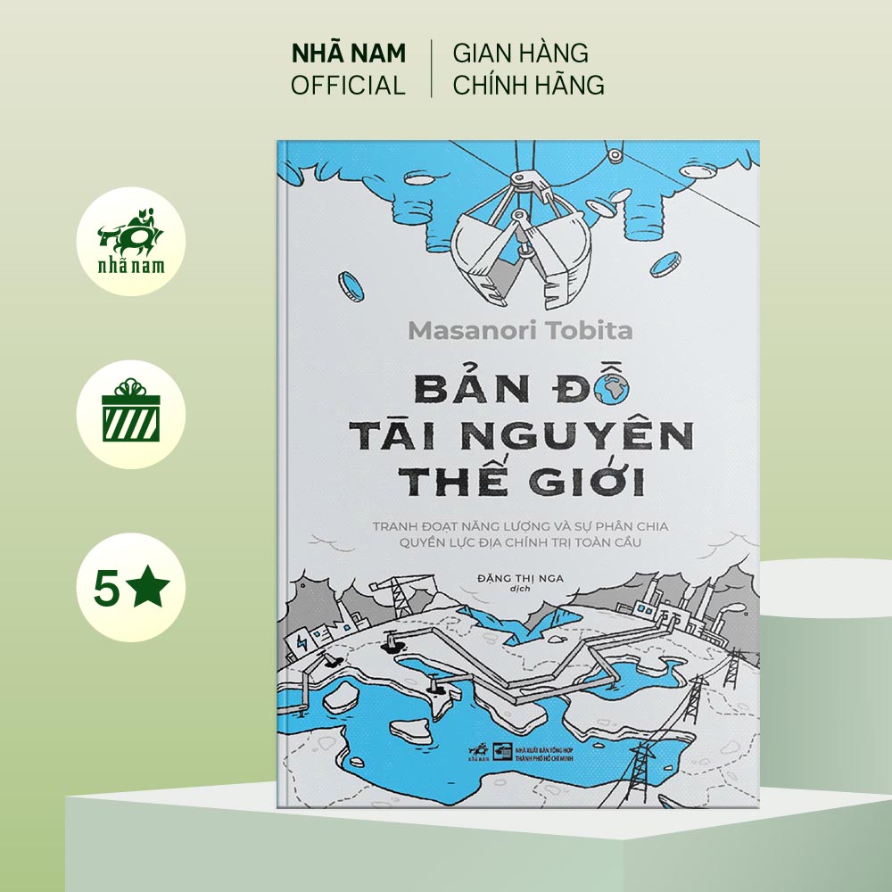 Sách - Bản đồ tài nguyên thế giới (Masanori Tobita) - Nhã Nam Official