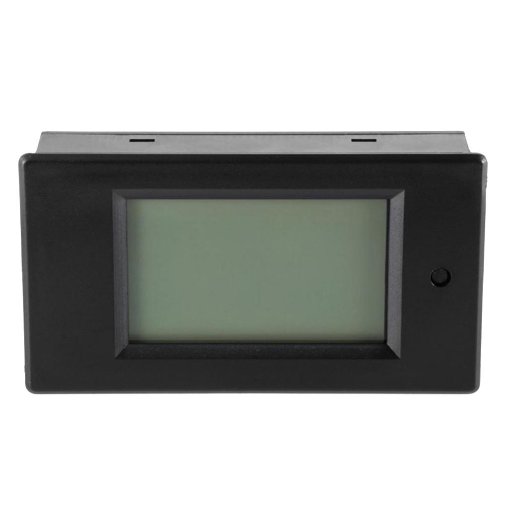 20A DC MÀN HÌNH LCD Kỹ Thuật Số, Điện Công Suất W KWh Đo Ampe Kế Vôn Kế