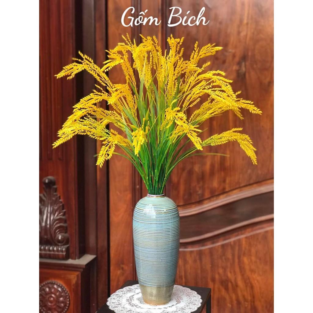 Lọ Cắm Hoa, Lọ Hoa Dáng Bom Kích Thước 30cm - 40cm Miệng Nhỏ Sang Trọng, Tinh Tế