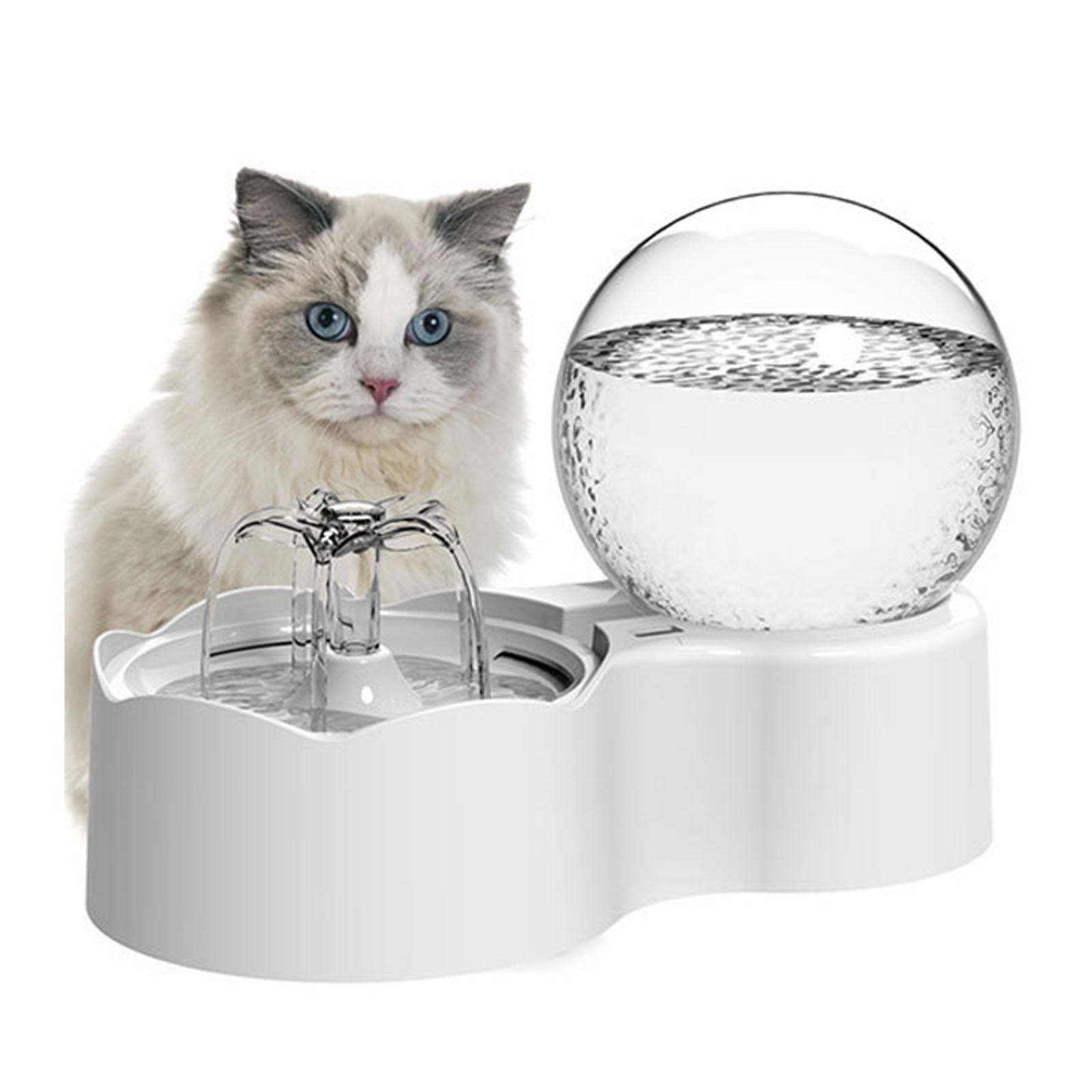 Cat Water Dispenser Intelligent with Filter Drink Bowl Kitten Water Fountain