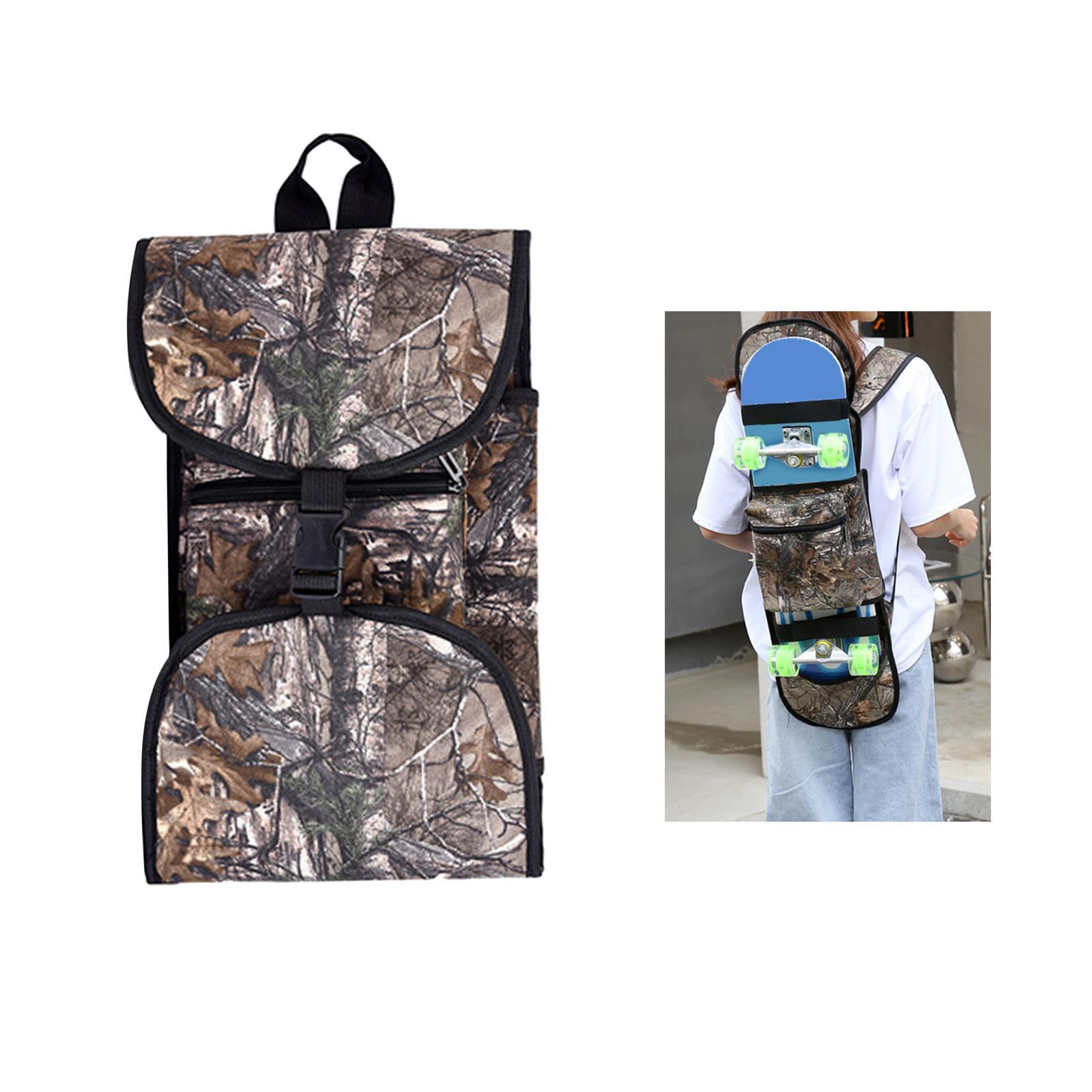 Skateboard Bag with Adjustable Shoulder Straps Longboard Backpack Travel