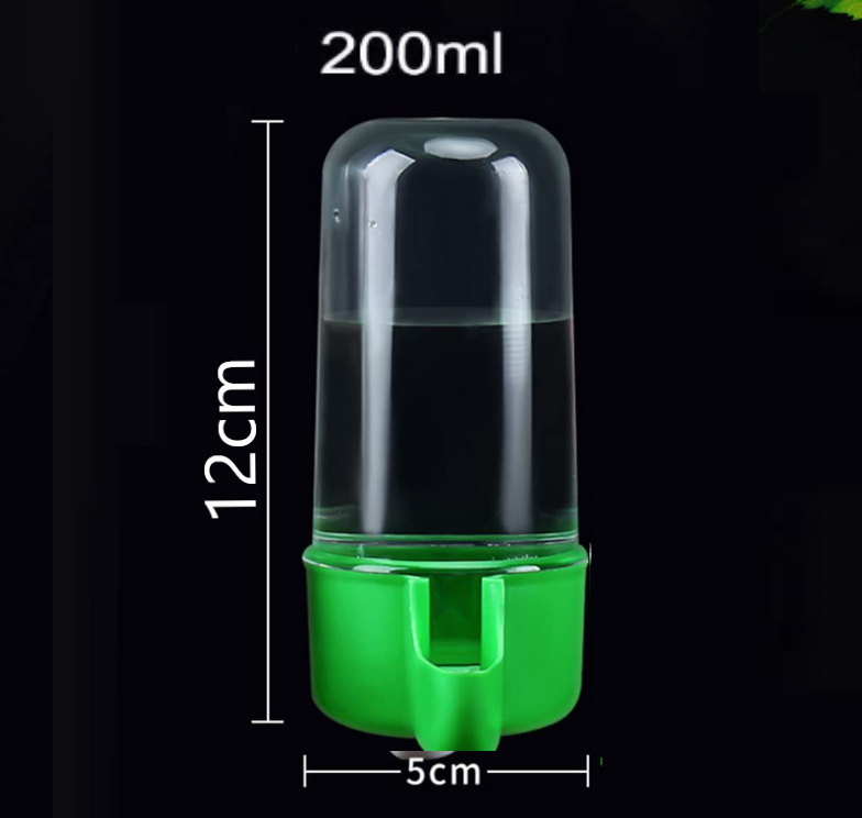 1 BÌNH UỐNG NƯỚC BN1 DÀNH CHO MỌI DÒNG CHIM, VẸT NHỎ VA TRUNG