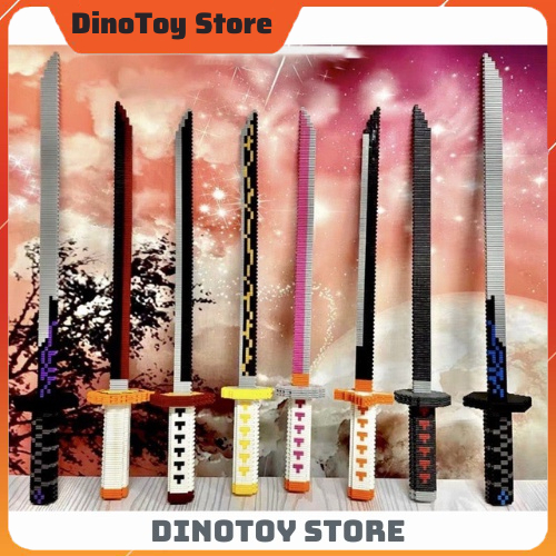 Mô hình lắp ráp Katana, Kimetsu no yaiba, Zoro kích thước 63cm