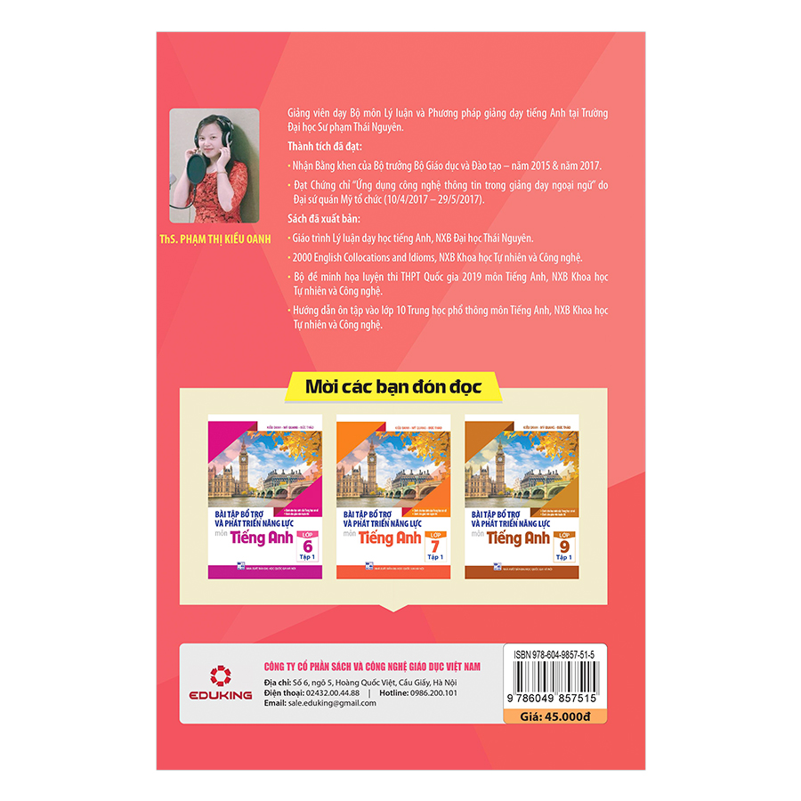 Bài Tập Bổ Trợ Và Phát Triển Năng Lực Môn Tiếng Anh Lớp 8