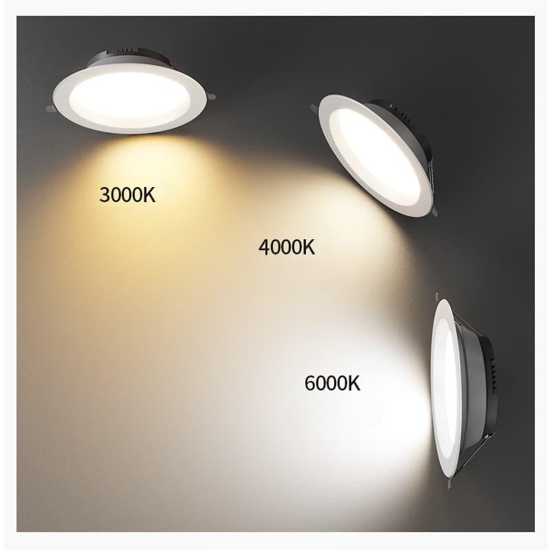 Đèn LED Ốp Trần ánh sáng trắng 6000K CRI Germany Tech 12W