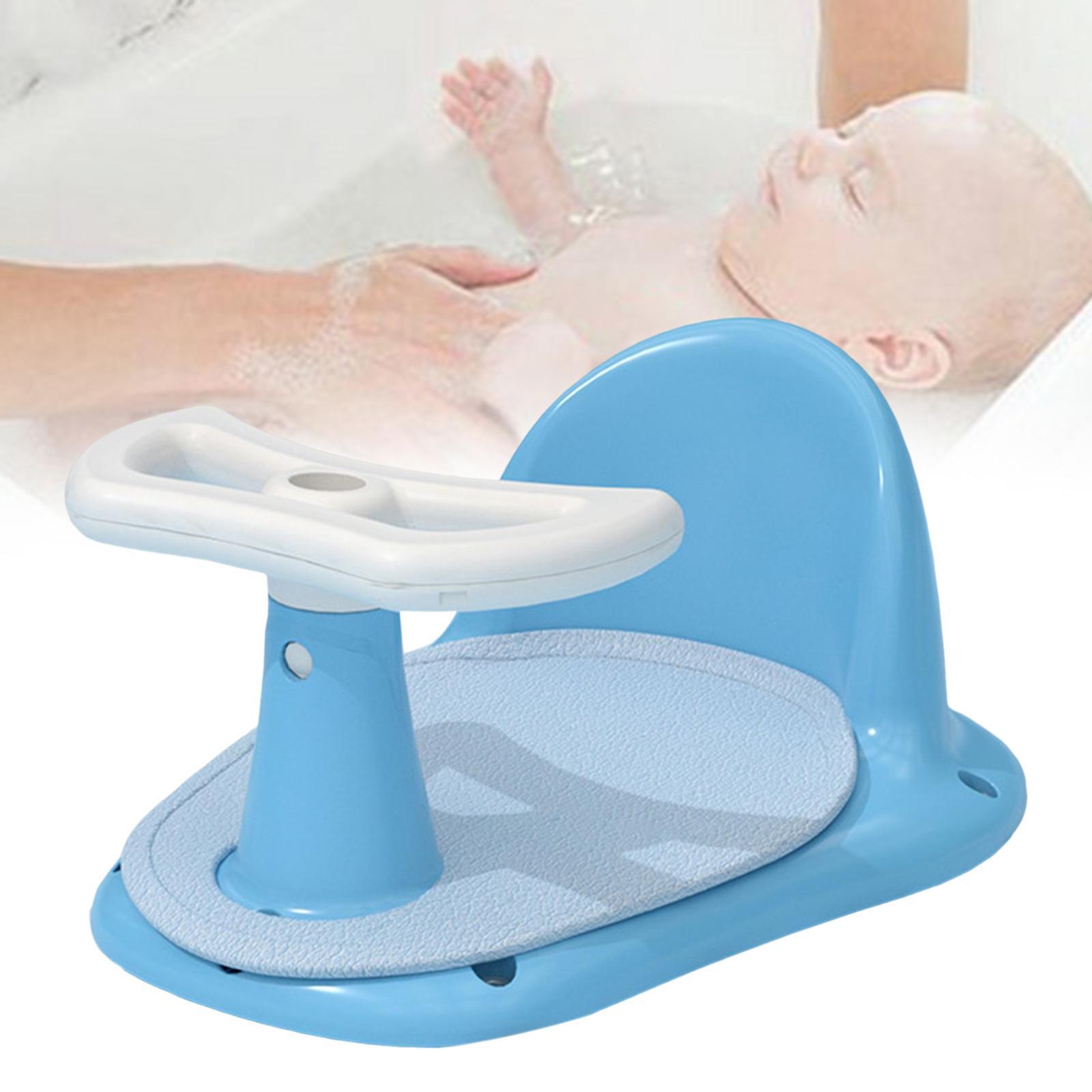 Infant Bath Tub Seat Bath Seat Support Bathtub Chair for Baby Boys and Girls
