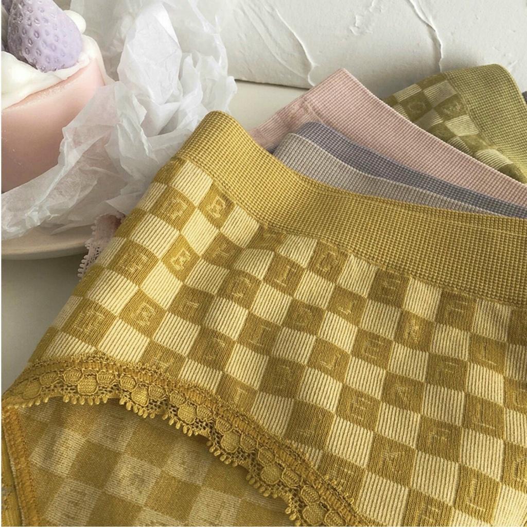 Combo 10 Quần Lót Nữ COTTON DỆT KIM HÌNH VÂN SỌC cao cấp kháng khuẩn, sexy gợi cảm ôm dáng không tạo hằn