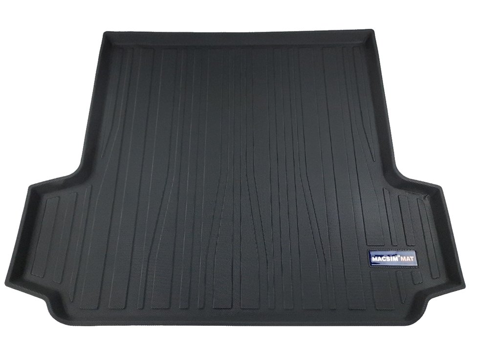 Thảm lót cốp xe ô tô BMW 6 series 2018-đến nay nhãn hiệu Macsim chất liệu TPV cao cấp màu đen(WT03)