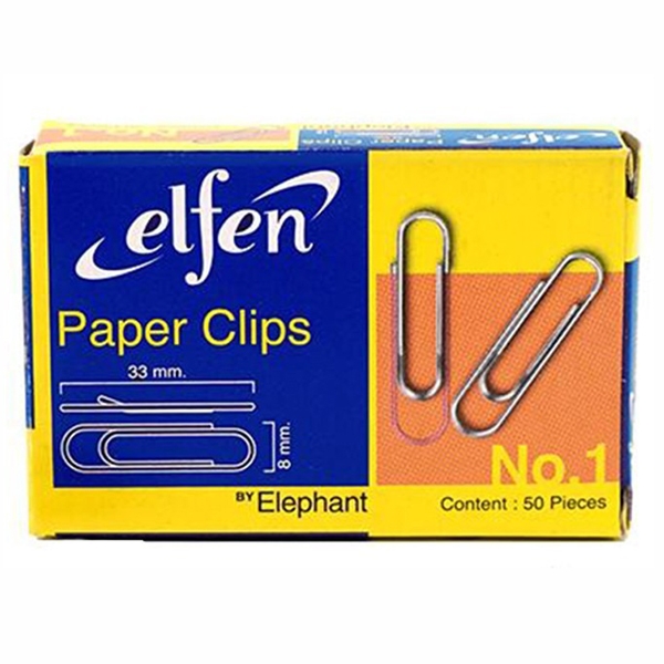 Kẹp Giấy Tròn Elfen Size 33 mm No.1