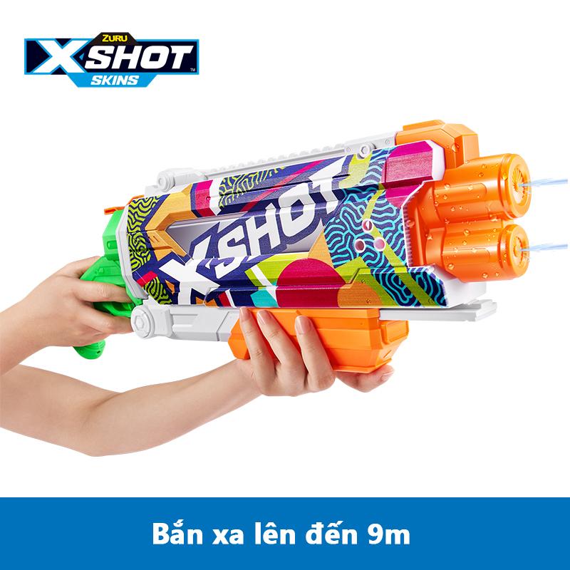 Đồ Chơi Phun Nước Thần Công Skins 800Ml_Ripple Xshot X11855A