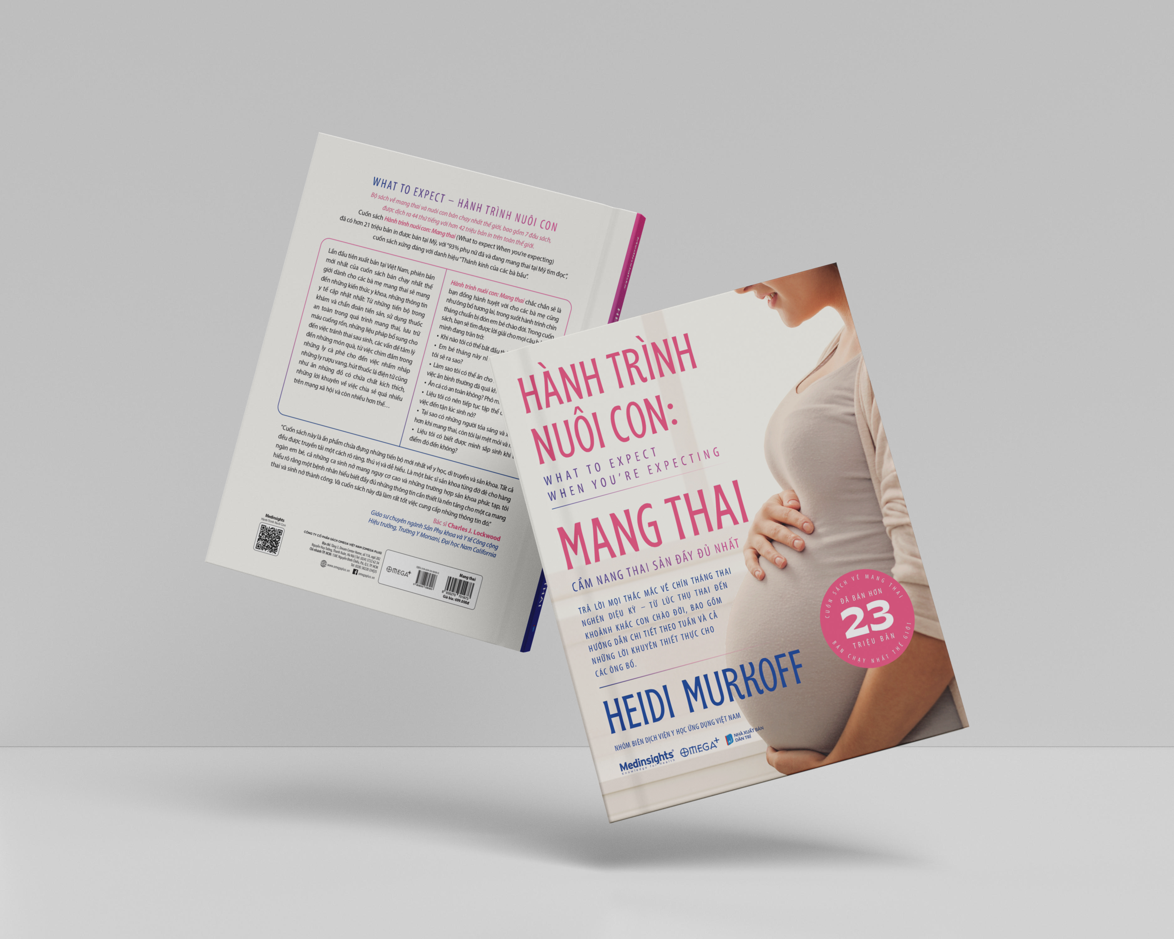 Combo 2 Cuốn sách: Hành Trình Nuôi Con: Mang Thai + Thai Giáo - Phương Pháp Khoa Học Dạy Con Từ Trong Bụng Mẹ