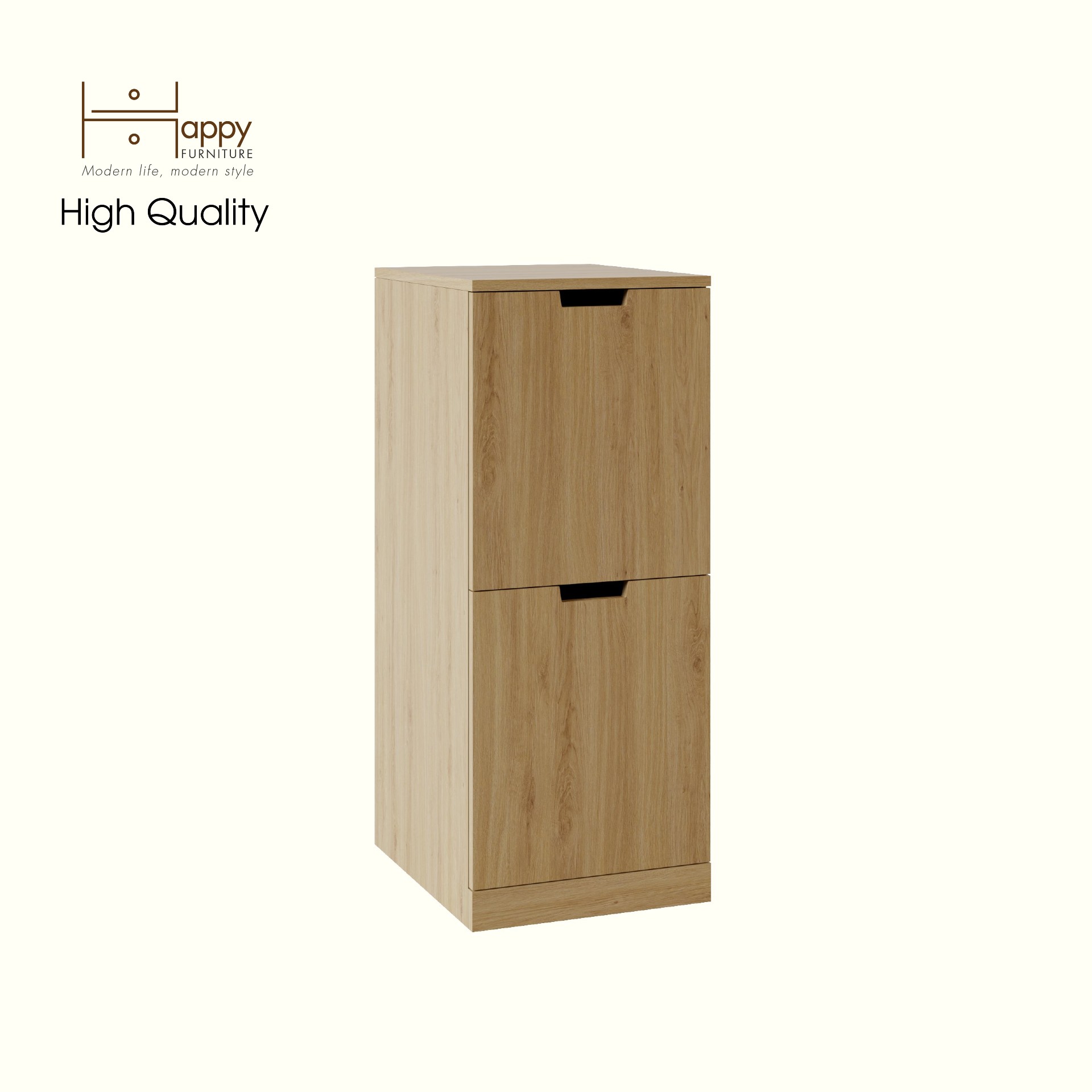 [Happy Home Furniture] SCANDINA, Tủ đựng đồ 2 ngăn kéo, 40cm x 47cm x 98cm ( DxRxC), THK_099