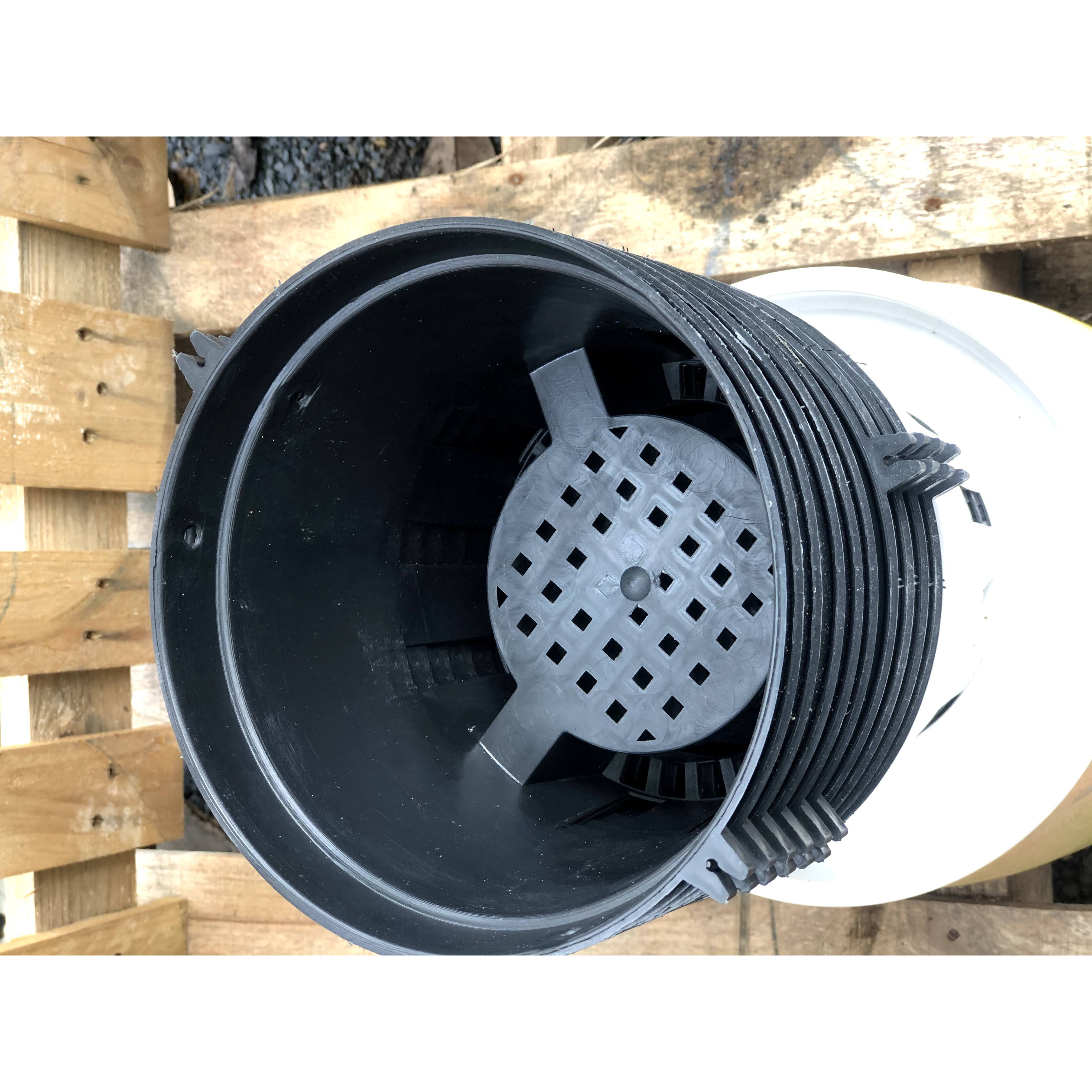 Bộ 10 chậu trồng lan kích thước fi 21 cm