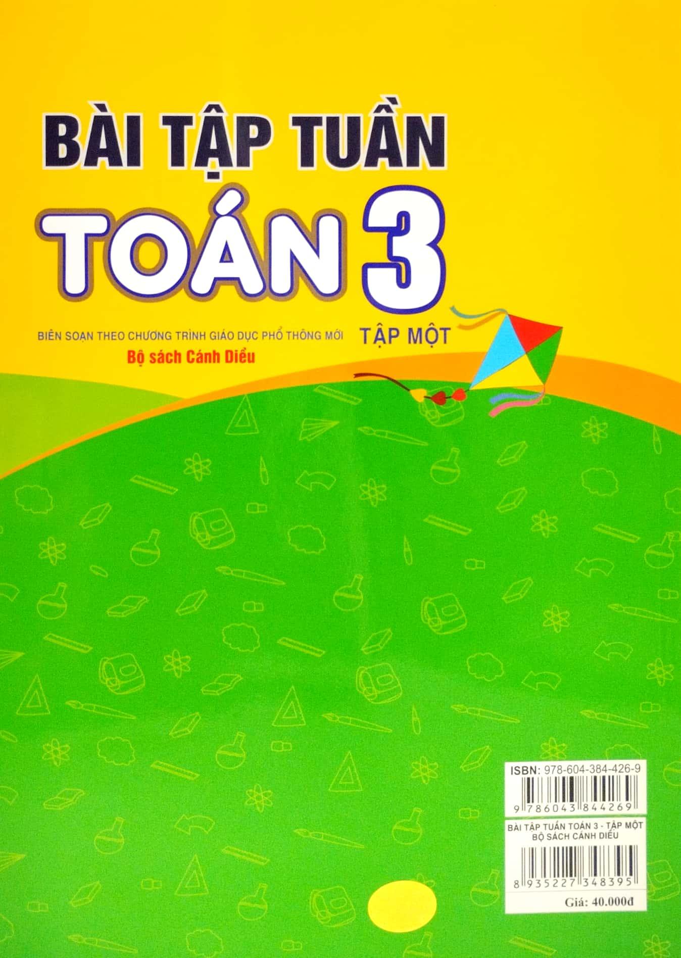 Bài Tập Tuần Toán 3 - Tập 1