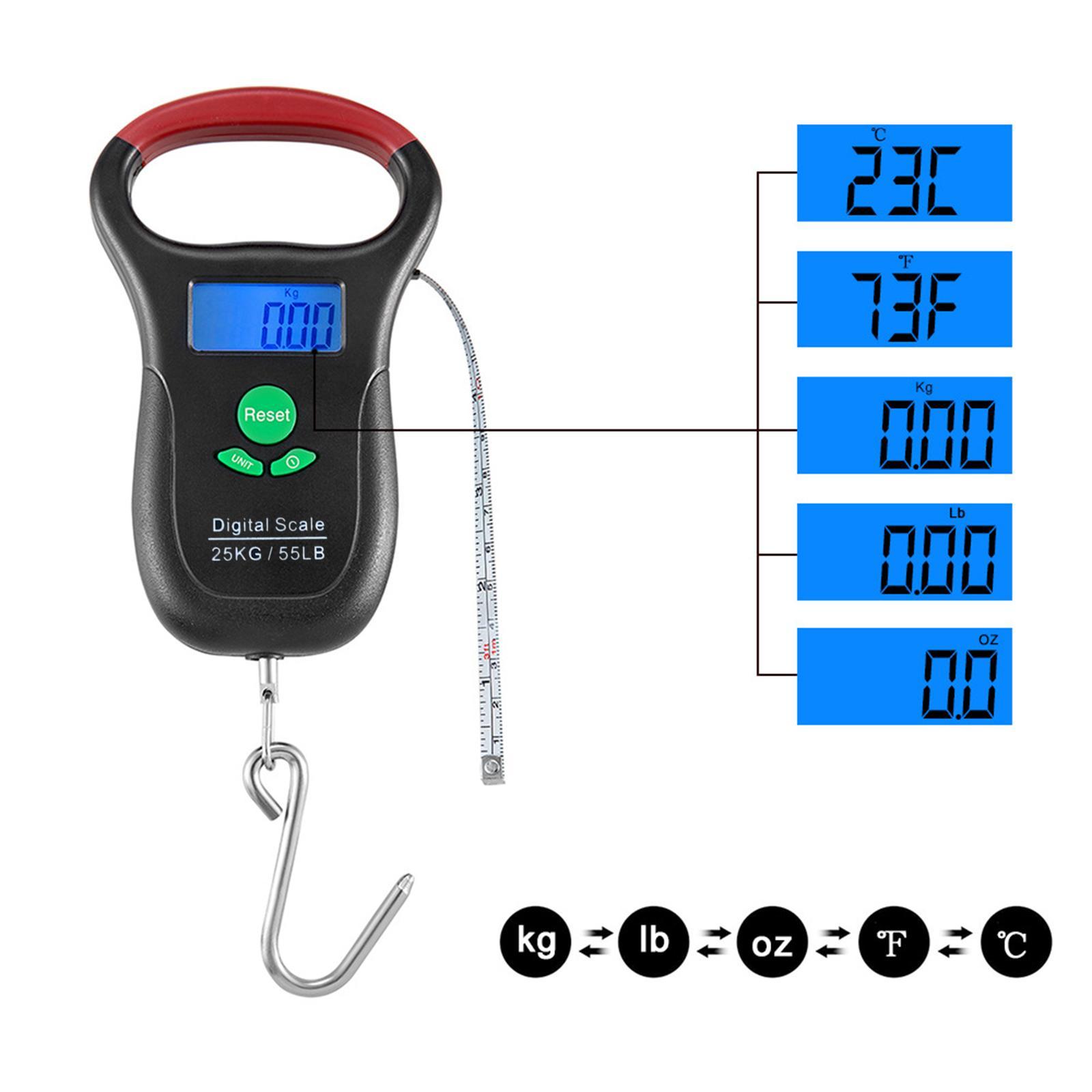 Hanging Fishing Digital Scale Handheld Luggage Weight High Precision