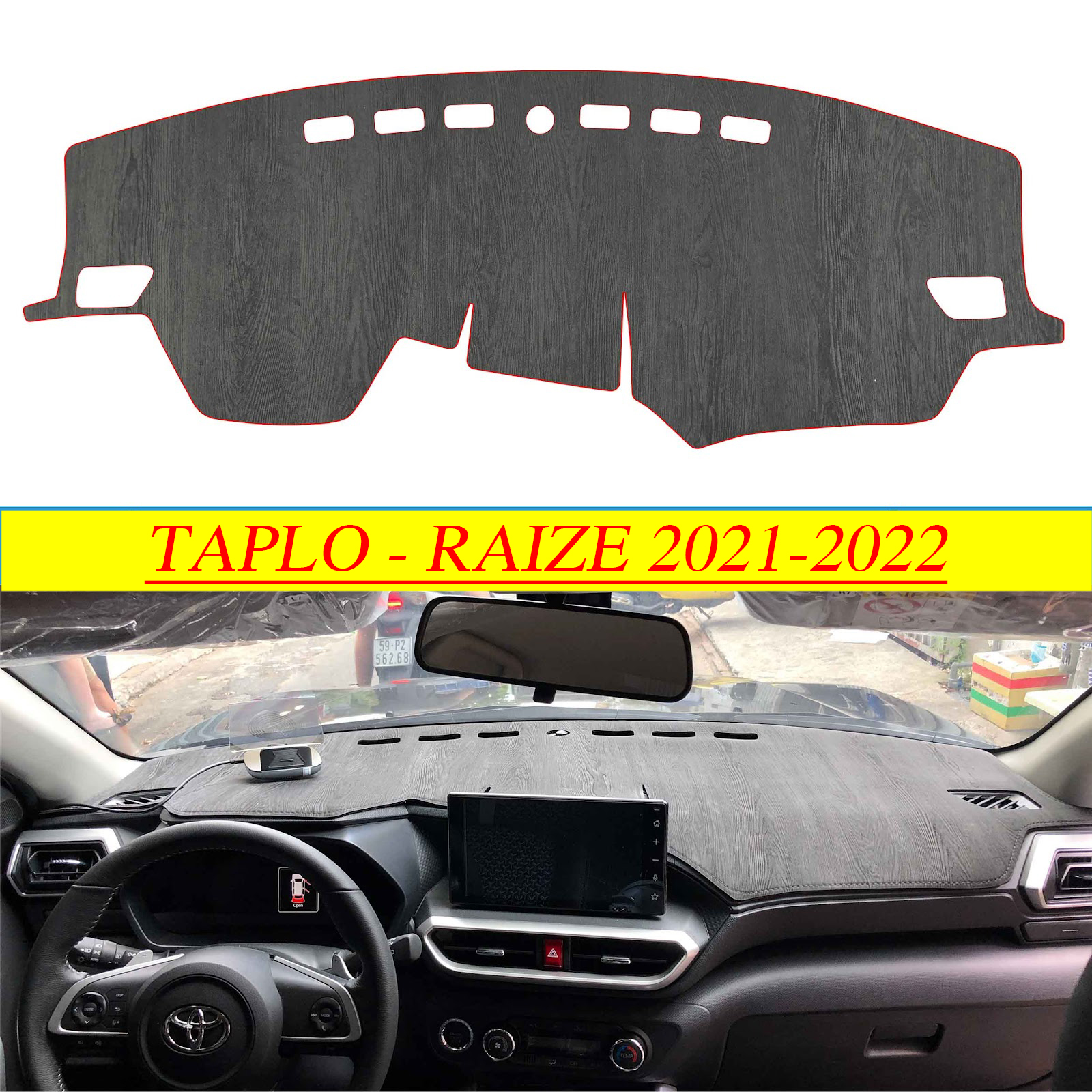 Thảm taplo da cacbon,vân gỗ, da lộn, da pu mới nhất chuẩn form