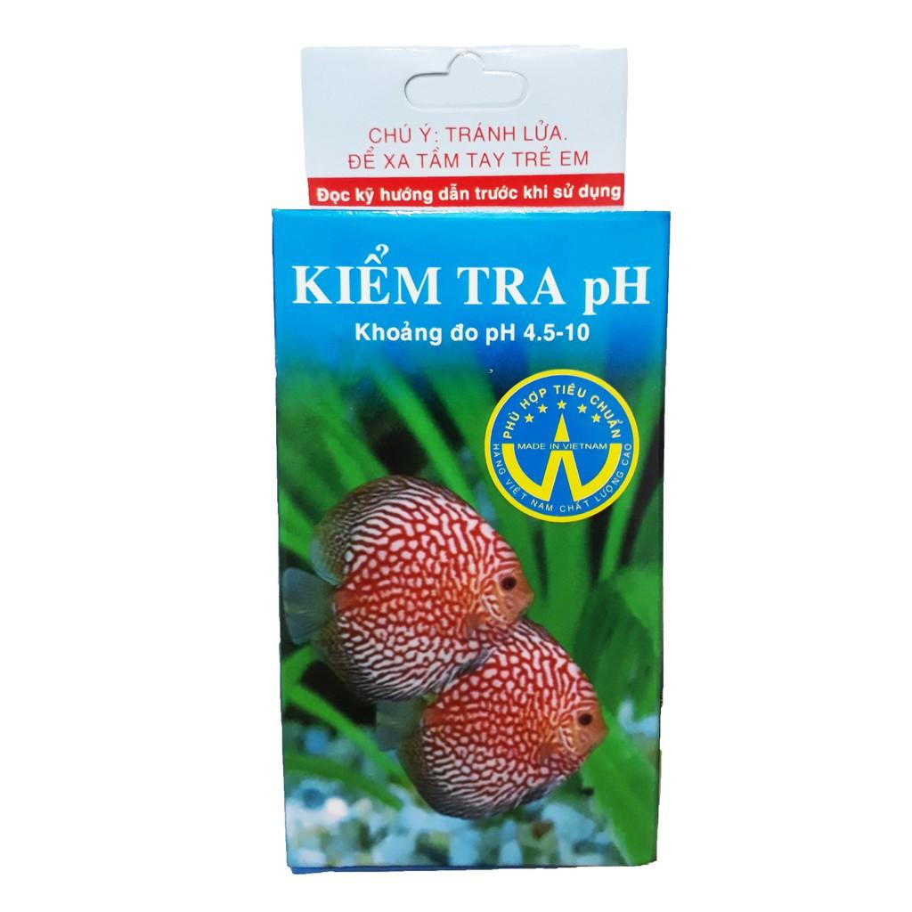 Dung Dịch Kiểm Tra pH Hồ Cá - Bộ Test pH Nước Bể Cá Có Ống Nghiệm