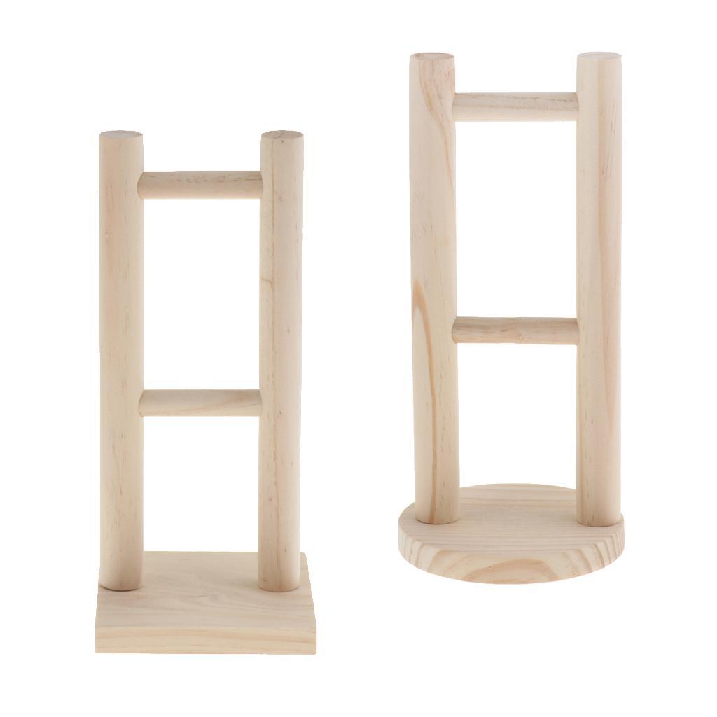 Wooden Headphone Display Holder Stand Frame for Headphones