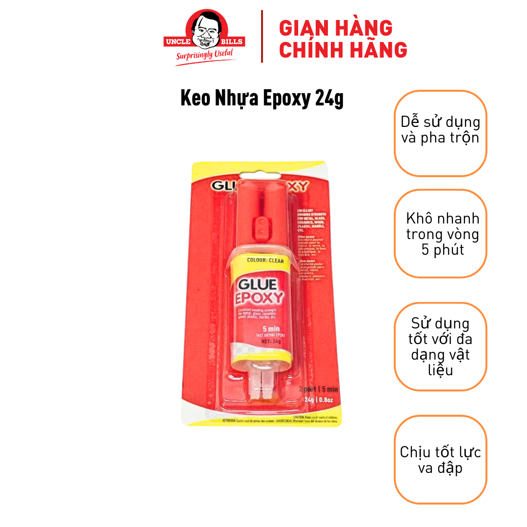 Keo Nhựa Epoxy Tác Dụng Trong 5 Phút HY0019