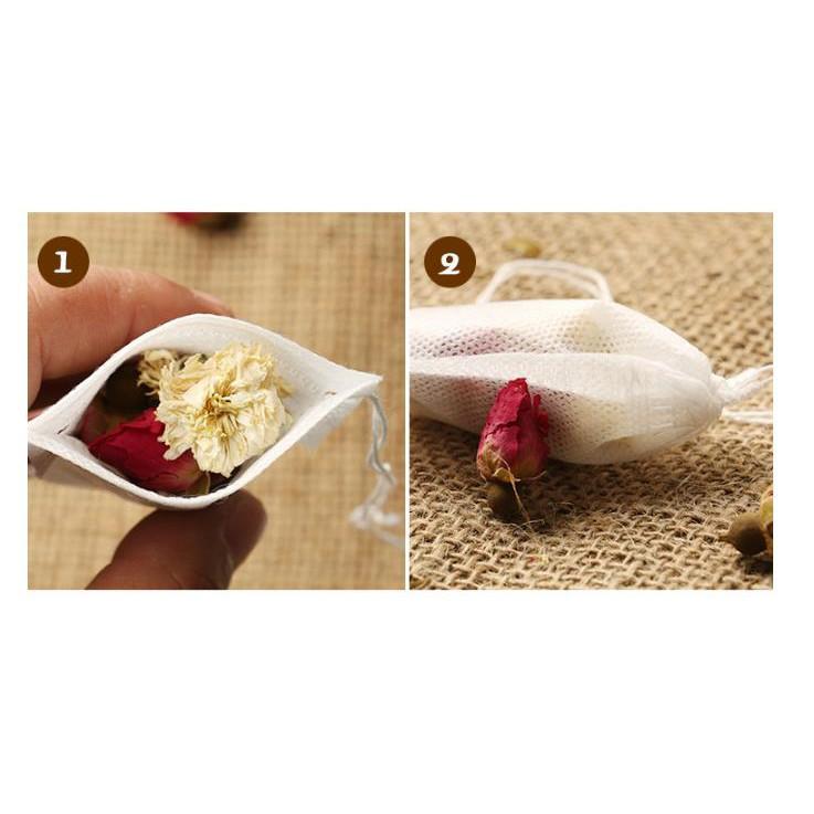 Bộ 100 túi vải đựng hạt hút ẩm
