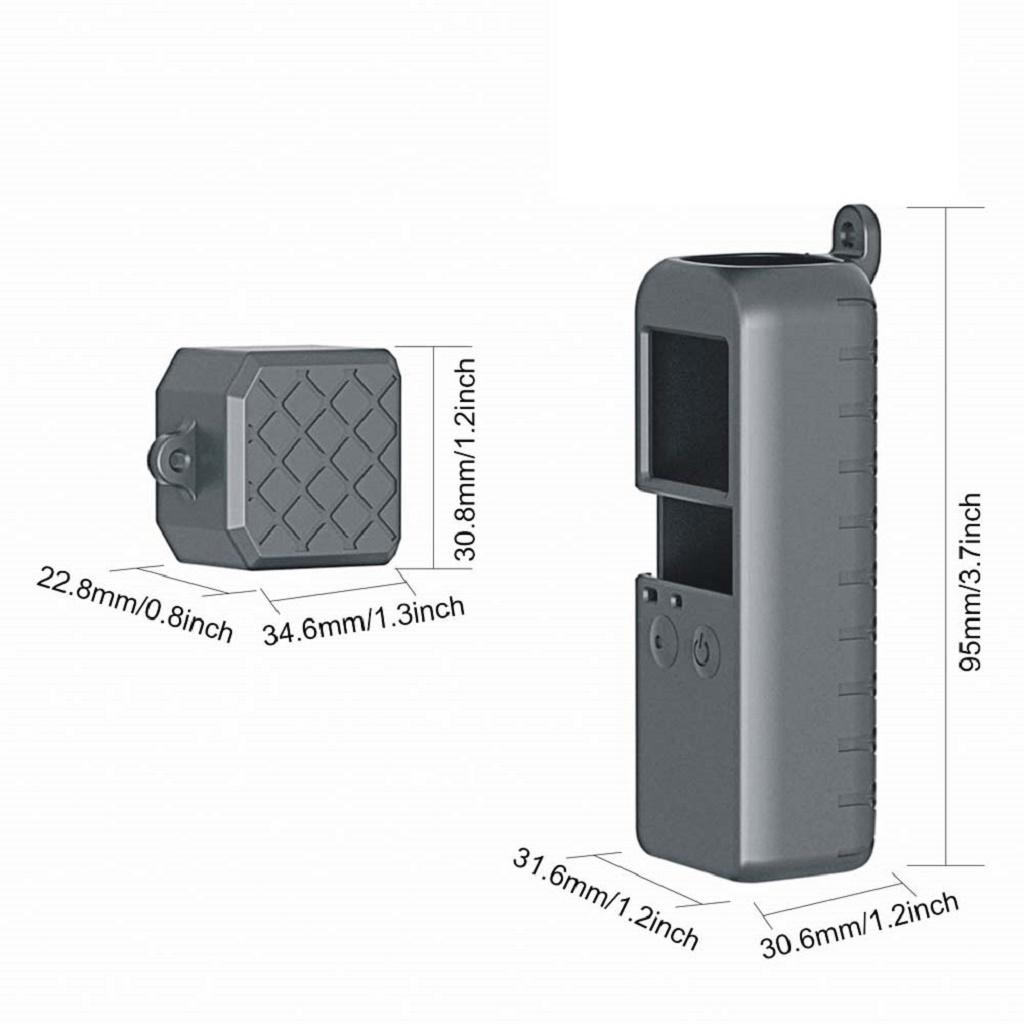 Silicone Cover Protective Cover With Hanging Strap For DJI OSMO Camera