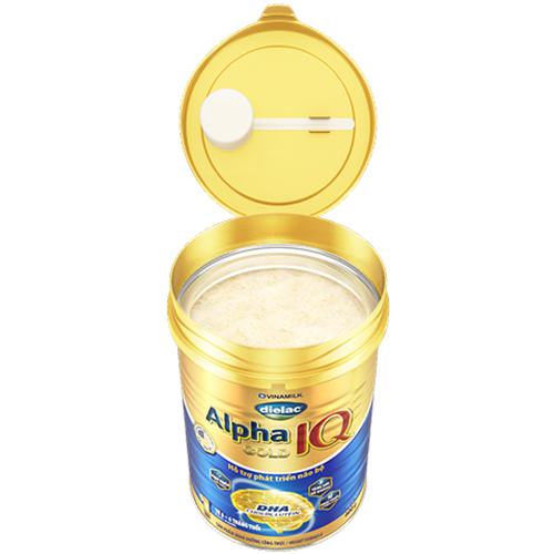 Sữa Bột Vinamilk Dielac Alpha Gold IQ Step 1 Hộp Thiếc (400g)