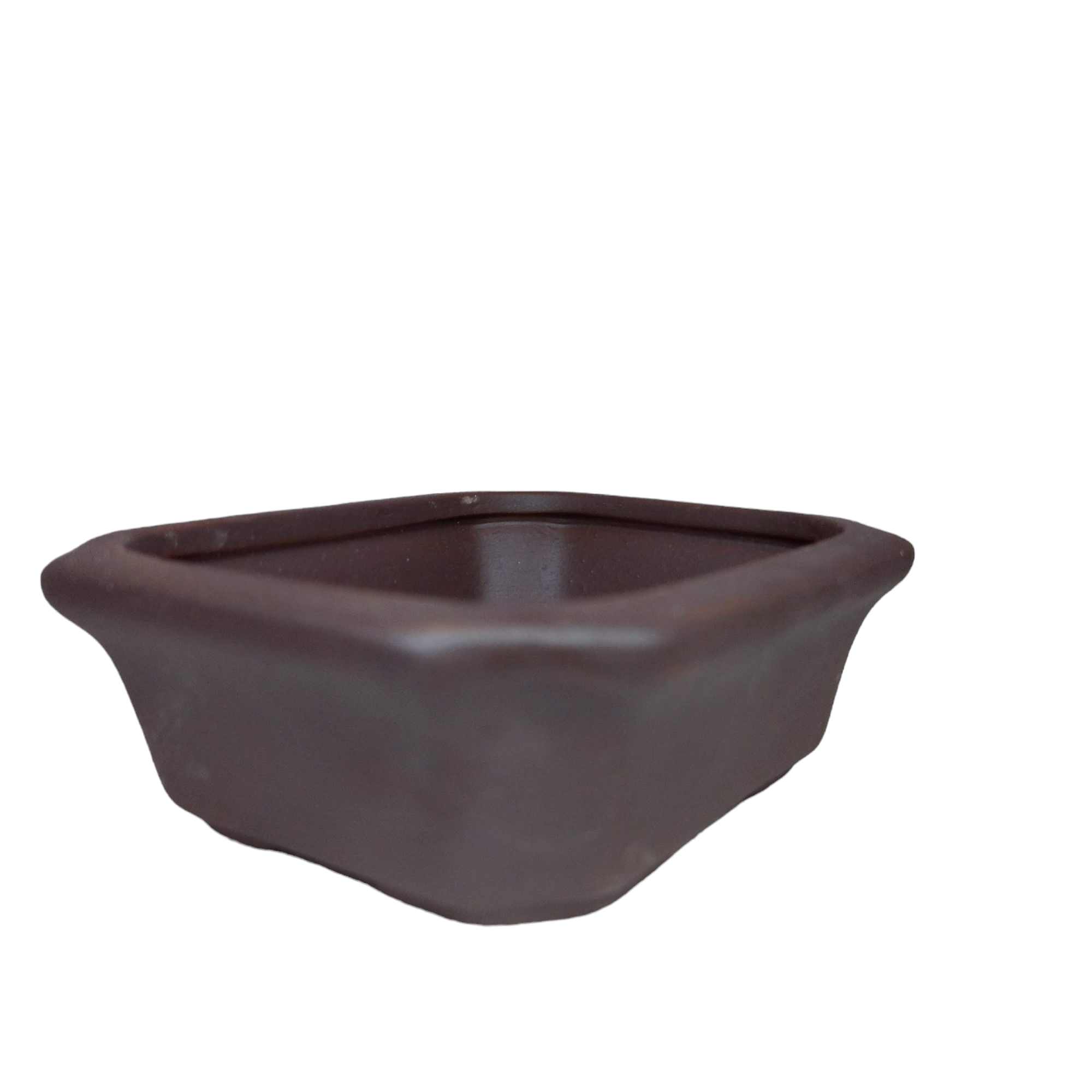 Chậu trồng cây  bonsai mini chậu đất nung chữ nhật mini  chậu gốm sứ bát tràng