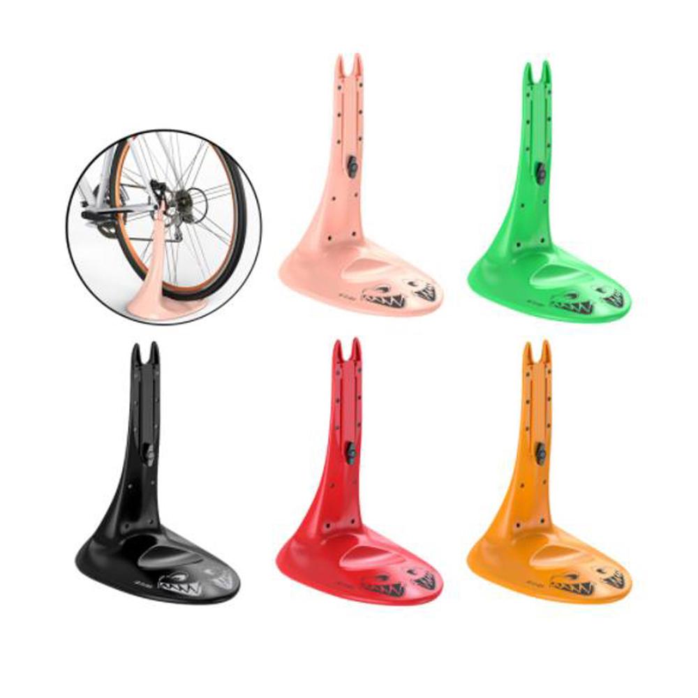 ENLEE Bike Floor Type Parking Rack Hub Mount Bicycle Stand Height Adjustable for MTB Mountain Road Bike