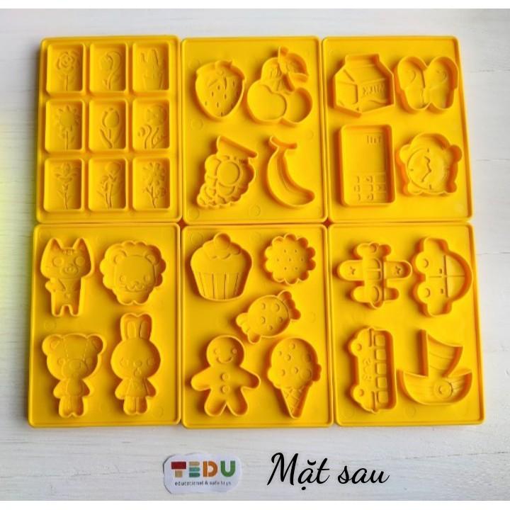 Bộ khuôn nặn 57 hình tí hon an toàn