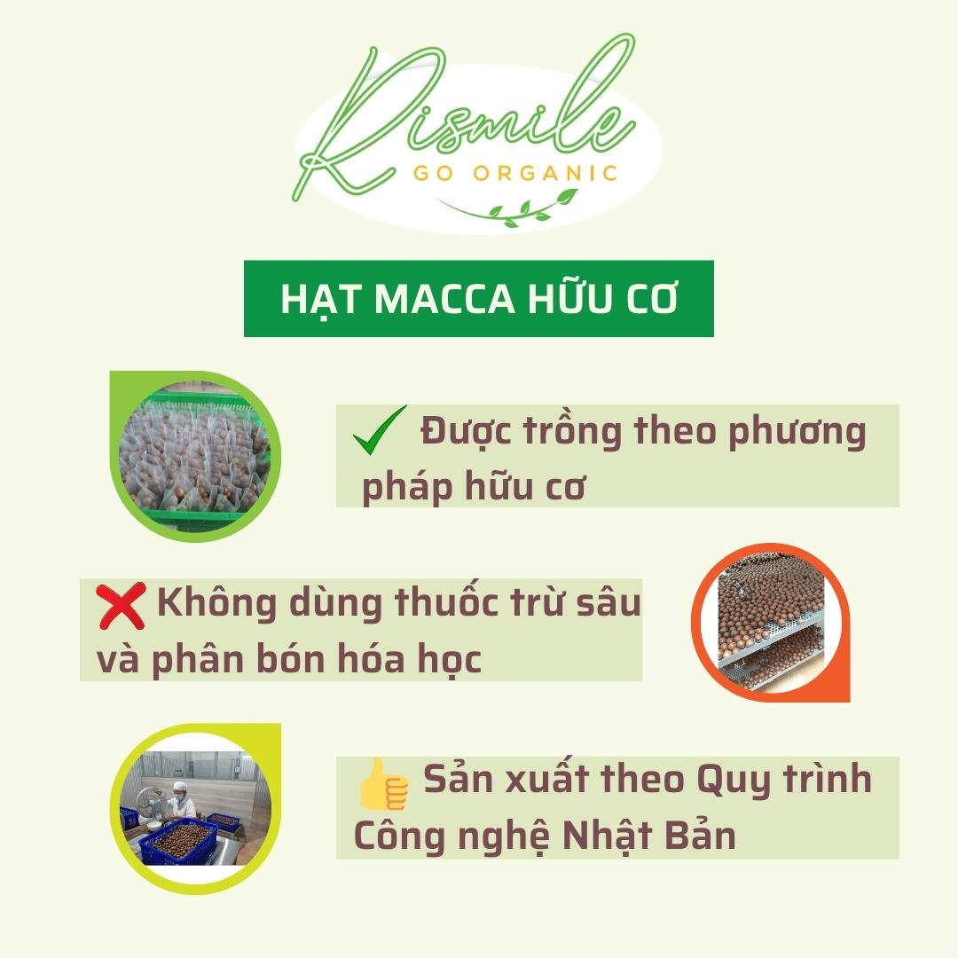 Hạt Macca (Mắc ca) Nứt Vỏ Rismile - 150 grams