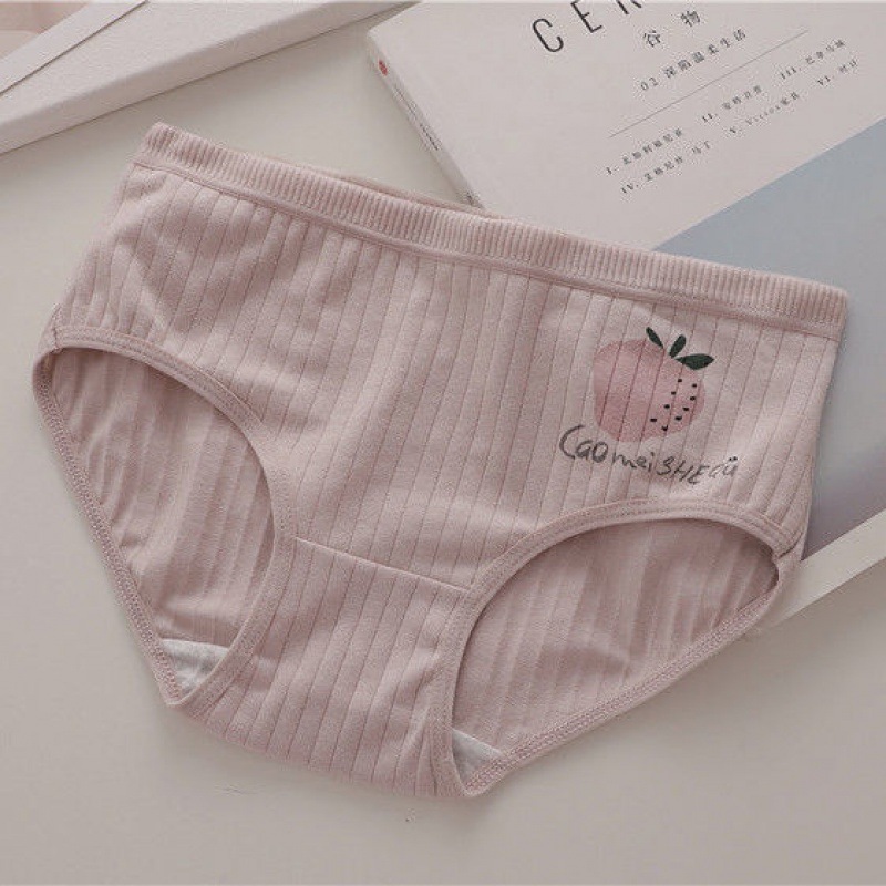 Quần lót cotton quả dâu cute co dãn 4 chiều được chọn màu chọn mẫu Q4