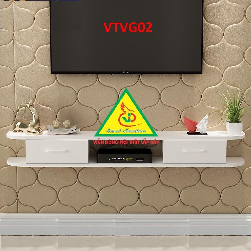 Kệ Ti Vi Treo Tường Trang Trí VTVG02 - Nội Thất Lắp Ráp Viendong Adv