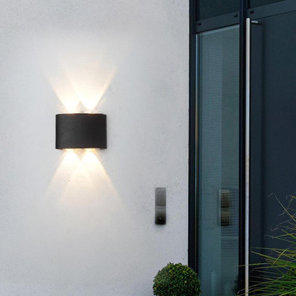 Wall Light Bedroom Warm White LED Sconce Hotel Home Bedside Indoor 4W White