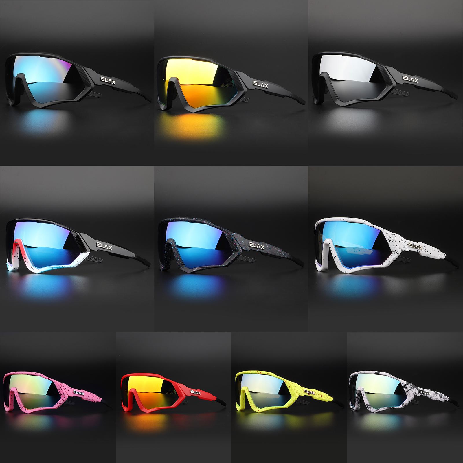 Thương hiệu Kính râm thể thao Kính râm kính chống kính bảo vệ UV Bảo vệ Windproof Outdoor Goggles Kính mắt thể thao dành cho nam giới phụ nữ Color: SC1007-04 Lenses Color: 1 lens-no box