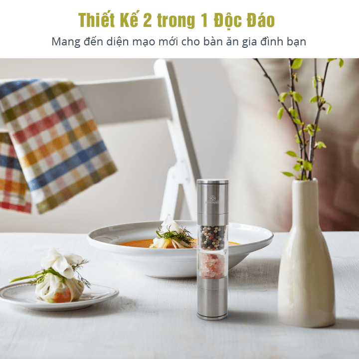 Dụng Cụ Xay Tiêu 2 trong 1 Benchusch - Modern