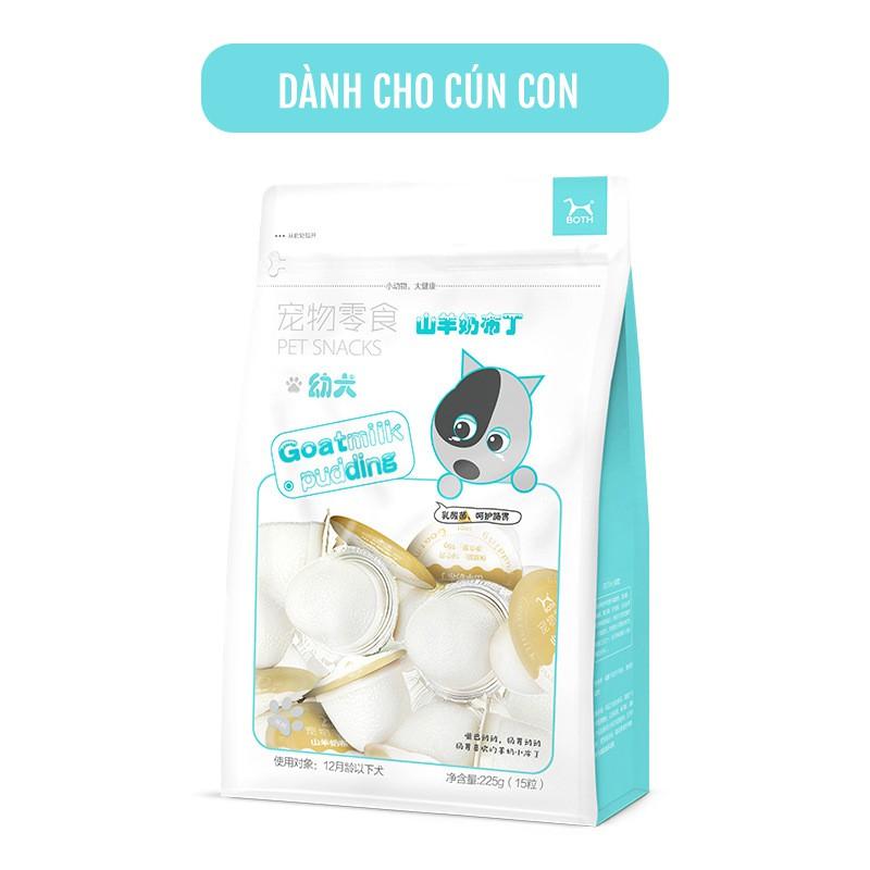 THẠCH SỮA DÊ PUDDING DÀNH CHO CHÓ MÈO - TREAT THƯỞNG