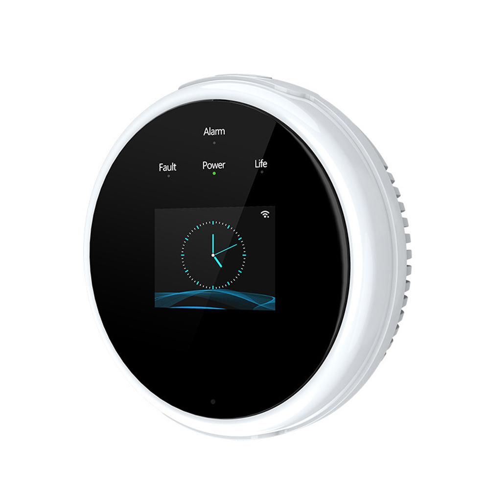 Tuya Wifi Natural Gas-Sensor Household Intelligent Combustible Gas-Alarm Detector Gas-Leakage Sensor Compatible with