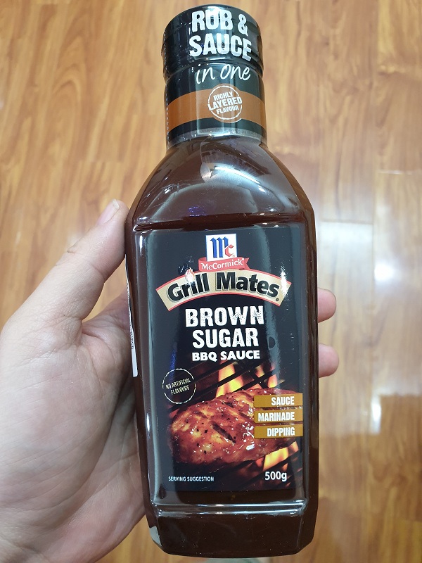 Sốt Ướp BBQ Vị Tanguy Brown Sugar Mccormick Grill Mates (500g)